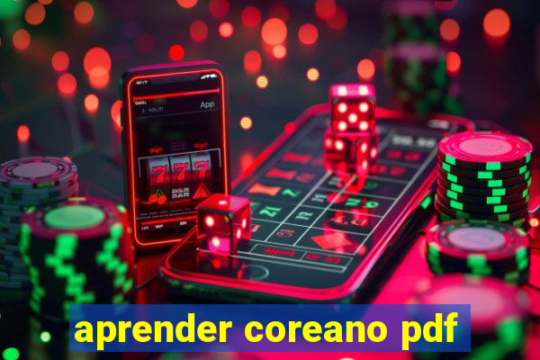 aprender coreano pdf