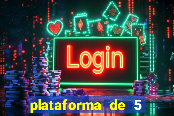 plataforma de 5 reais fortune tiger