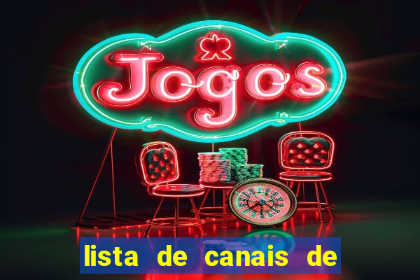 lista de canais de esporte iptv