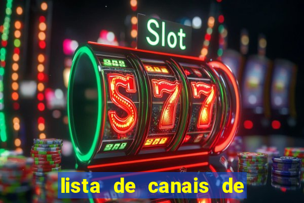 lista de canais de esporte iptv