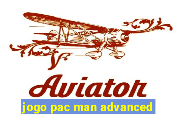 jogo pac man advanced
