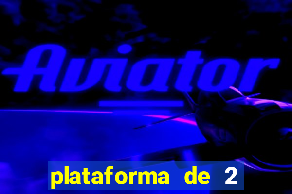 plataforma de 2 reais fortune tiger