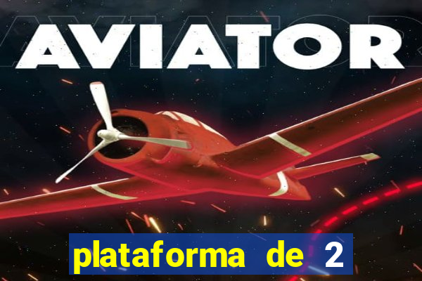 plataforma de 2 reais fortune tiger