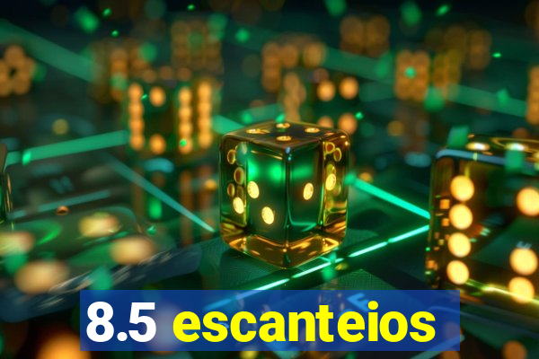 8.5 escanteios