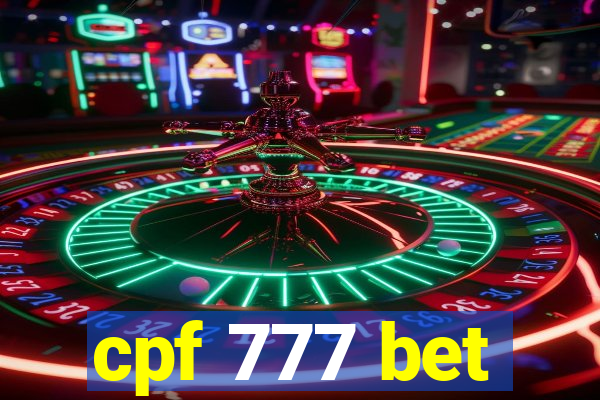 cpf 777 bet