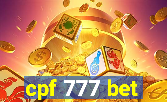 cpf 777 bet