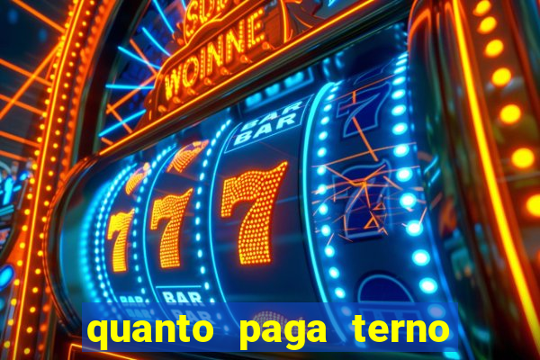 quanto paga terno da loteria federal