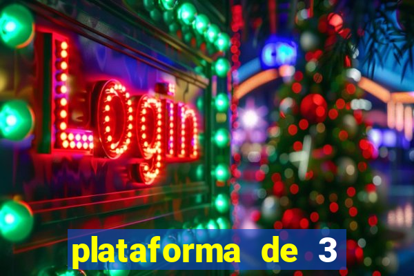 plataforma de 3 reais tigre