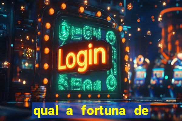 qual a fortuna de tony ramos