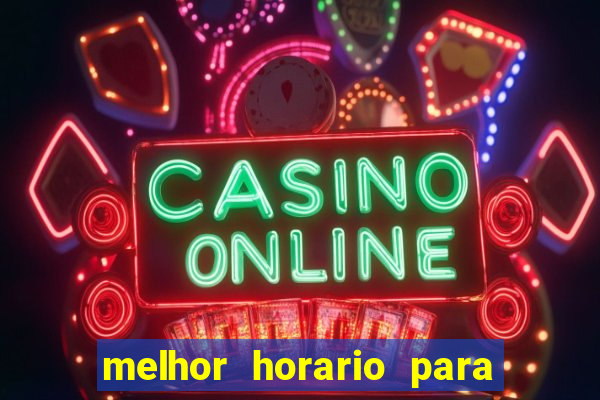 melhor horario para jogar fortune rabbit