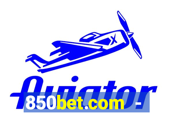 850bet.com - caça-níqueis online cassino