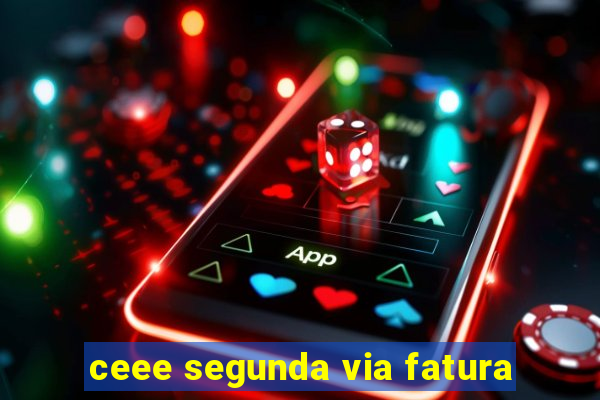 ceee segunda via fatura
