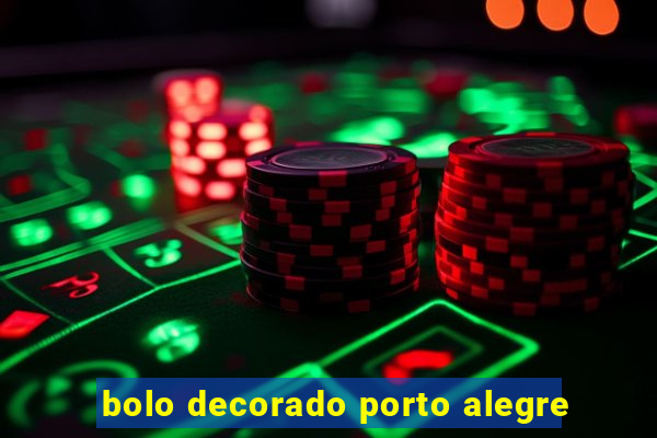 bolo decorado porto alegre