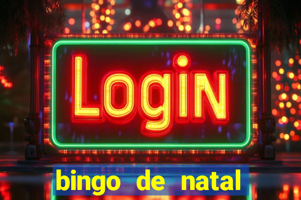 bingo de natal para imprimir gratis