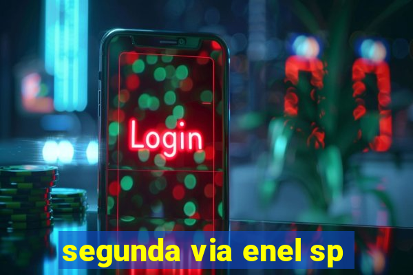 segunda via enel sp
