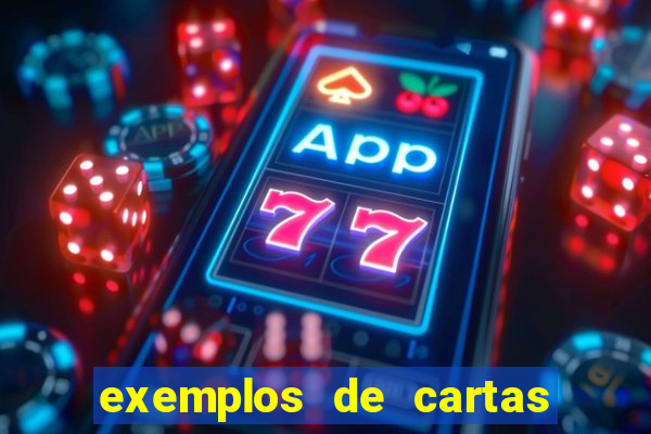 exemplos de cartas argumentativas para prefeito