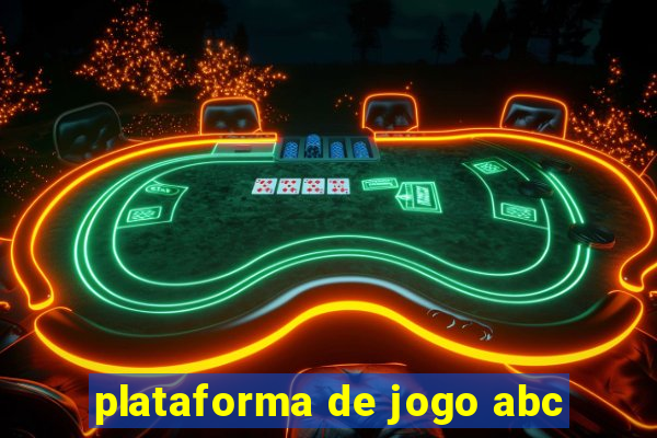 plataforma de jogo abc