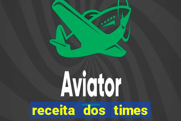receita dos times brasileiros 2024