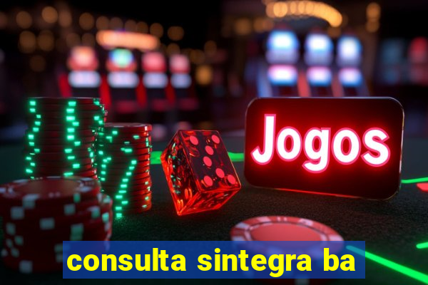 consulta sintegra ba