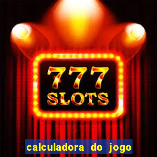 calculadora do jogo do bicho