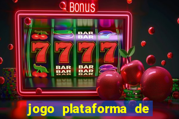 jogo plataforma de 3 reais