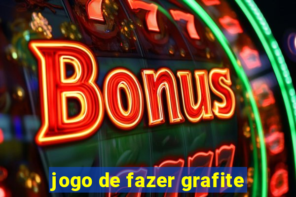 jogo de fazer grafite