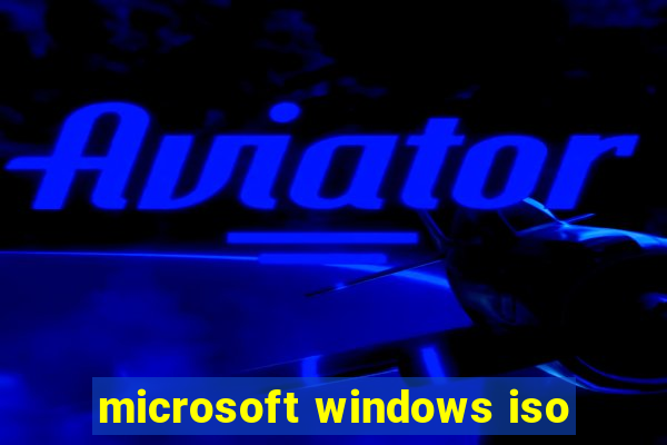 microsoft windows iso