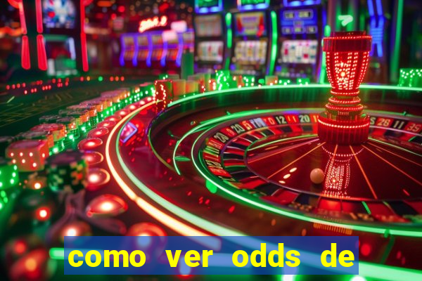 como ver odds de jogos passados