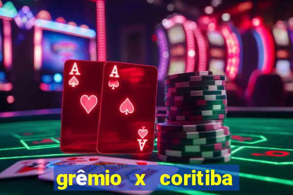 grêmio x coritiba ao vivo hd