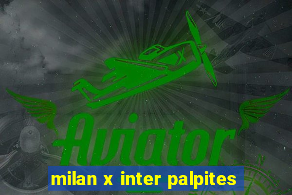 milan x inter palpites