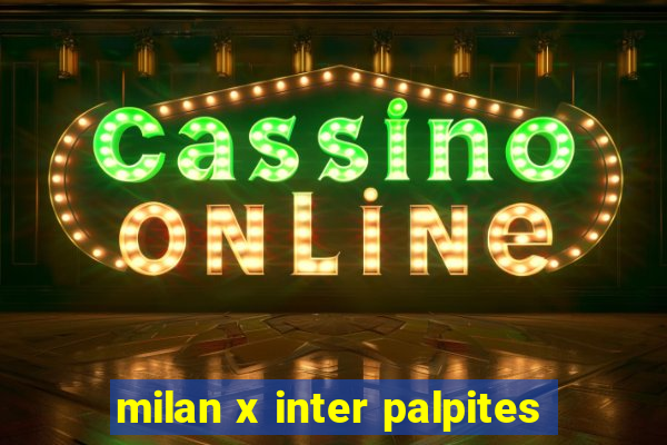 milan x inter palpites