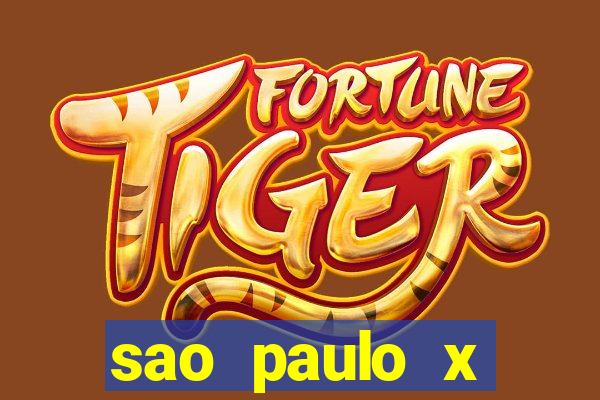 sao paulo x botafogo palpite