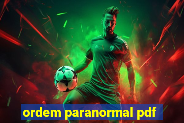 ordem paranormal pdf