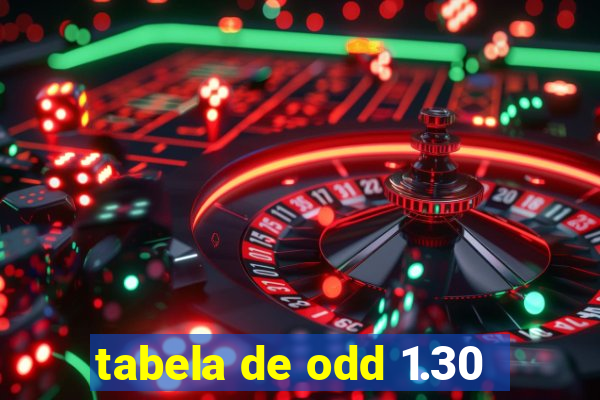 tabela de odd 1.30