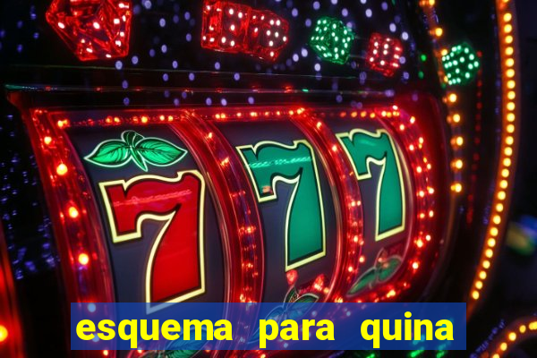esquema para quina com 20 dezenas