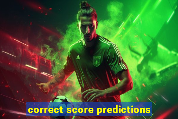 correct score predictions