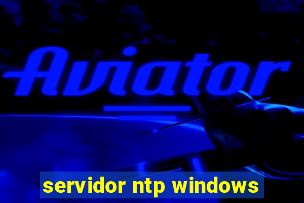 servidor ntp windows
