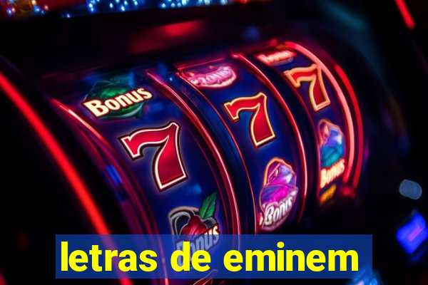 letras de eminem