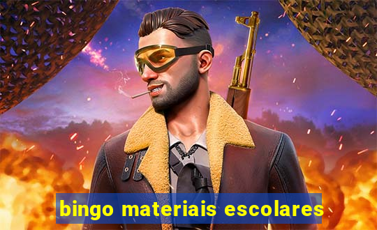 bingo materiais escolares
