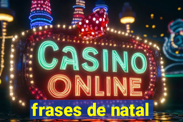 frases de natal
