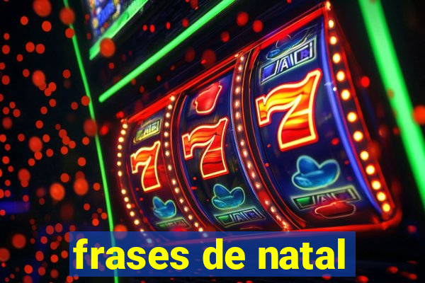 frases de natal