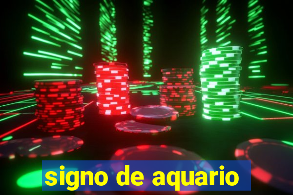 signo de aquario
