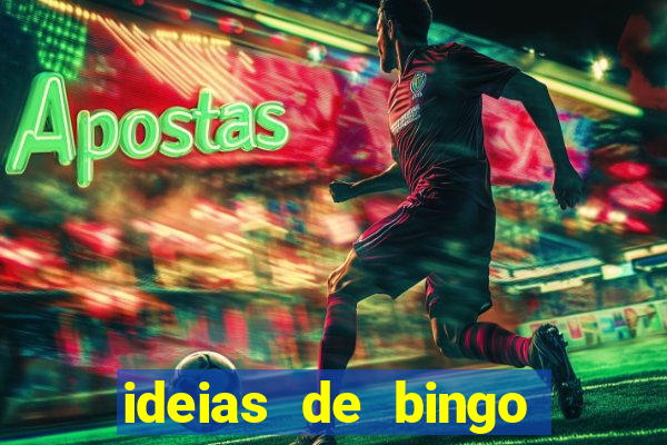 ideias de bingo para o natal