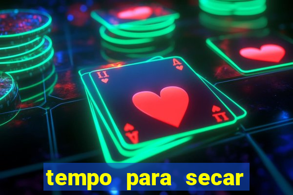 tempo para secar cola de cano