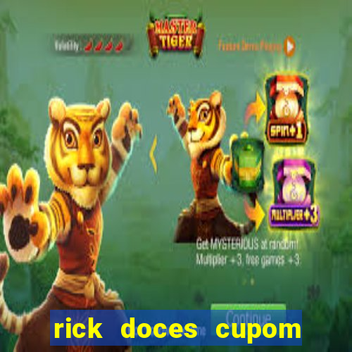 rick doces cupom primeira compra