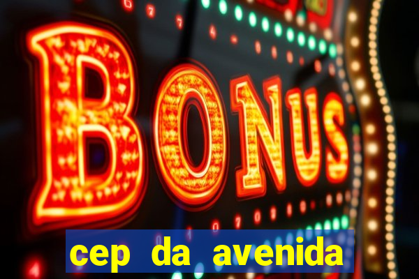 cep da avenida santos dumont