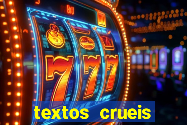 textos crueis demais pdf