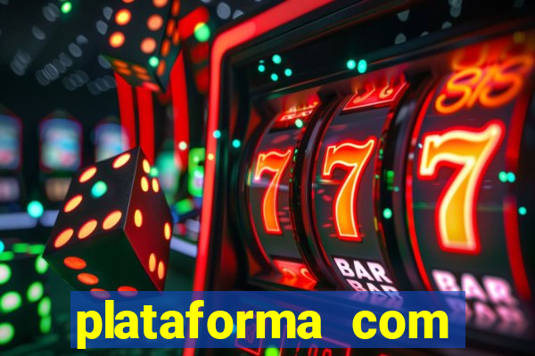 plataforma com porcentagem de ganhos