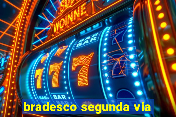 bradesco segunda via