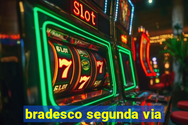 bradesco segunda via
